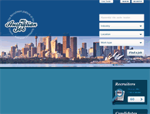 Tablet Screenshot of my-australian-job.com